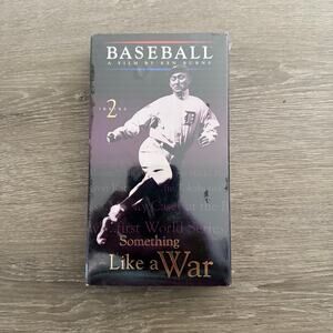 Baseball: A Film by Ken Burns Two Innings Something Like War Sealed VHS 1997